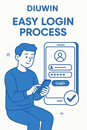 Diuwin easy login process