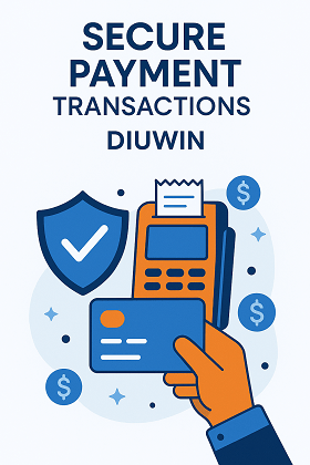 Secure payment and transaction systems at Diuwin